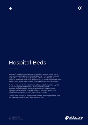 Aidacare 医疗 家具目录 第 7 页
