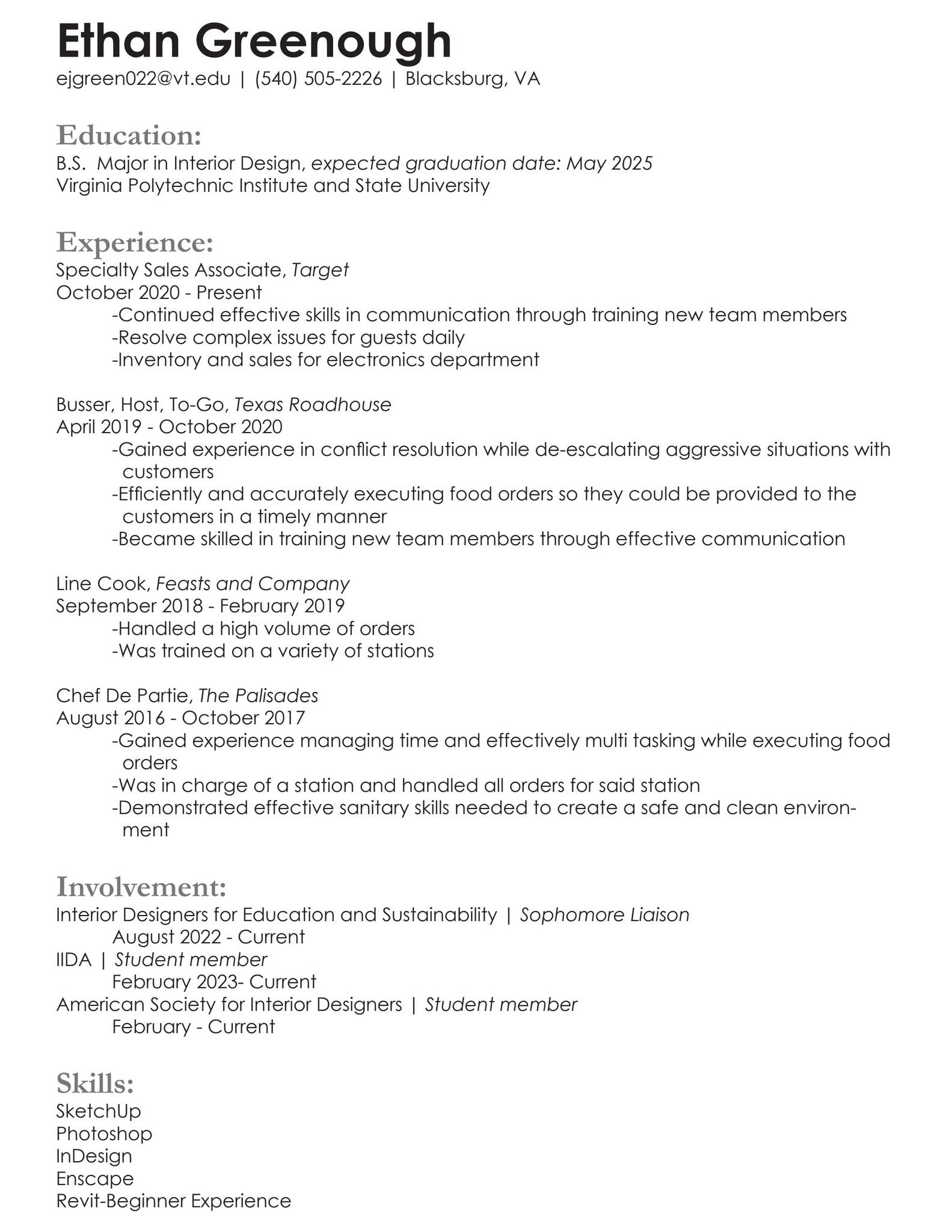 Ethan Greenough Resume and Work Sample by Ethan Greenough - Issuu