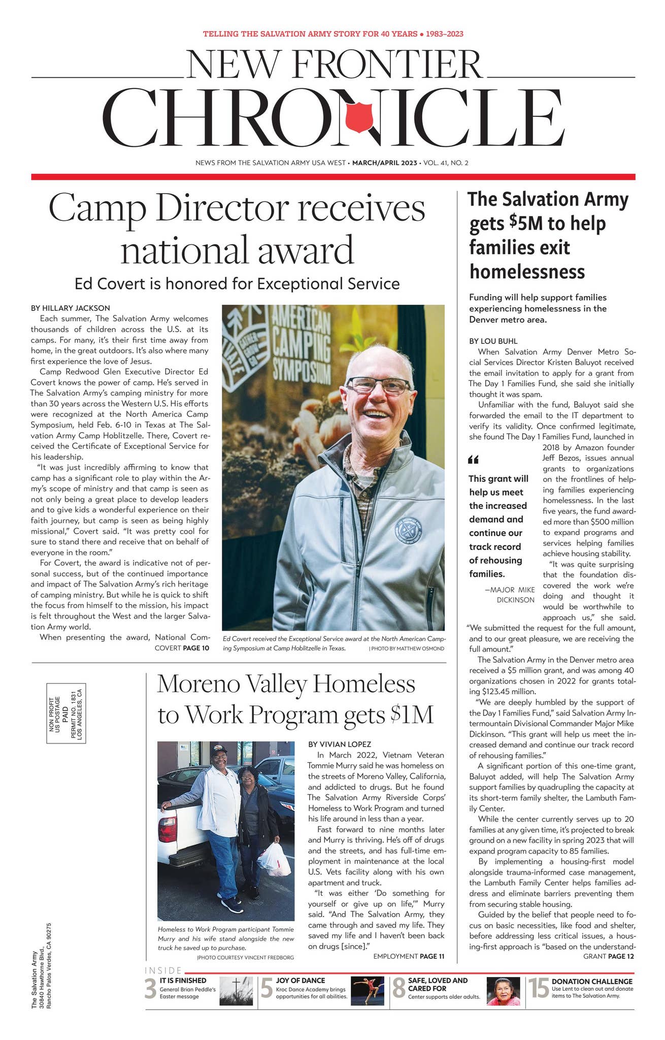 Caring Magazine New Frontier Chronicle March/April 2023 | Vol. 41, No. 02 by Caring ...
