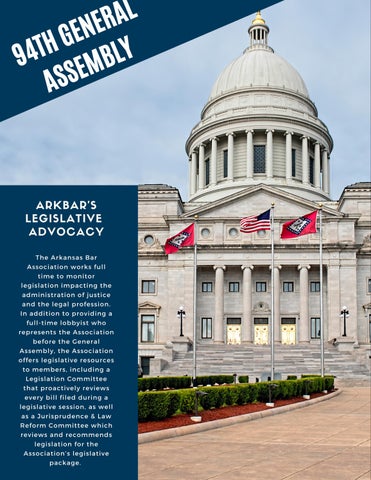 The Arkansas Lawyer 冬季 2023 第 14 页