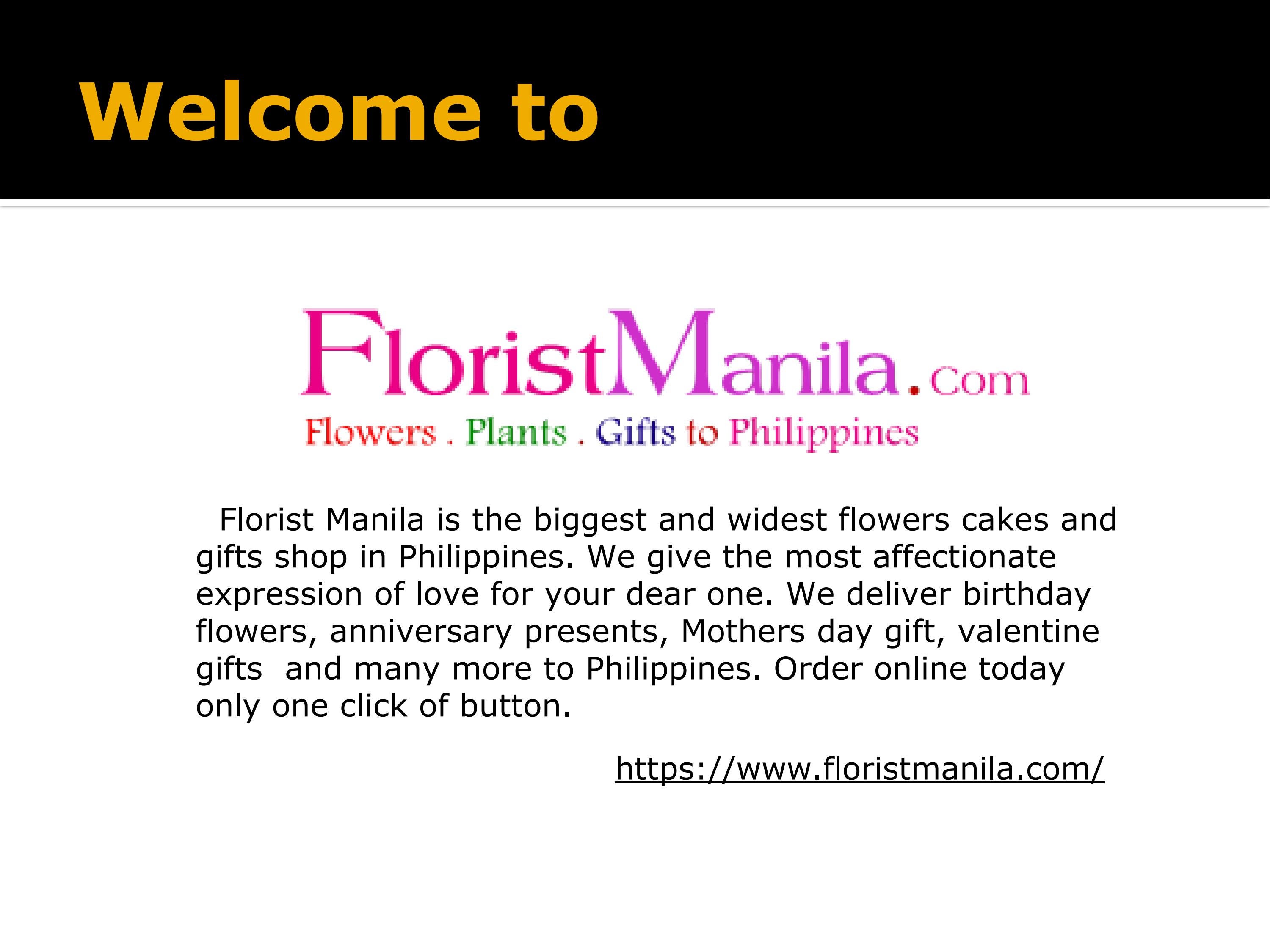 Delivery Mothers Day Gift to Philippines by floristmanila Issuu