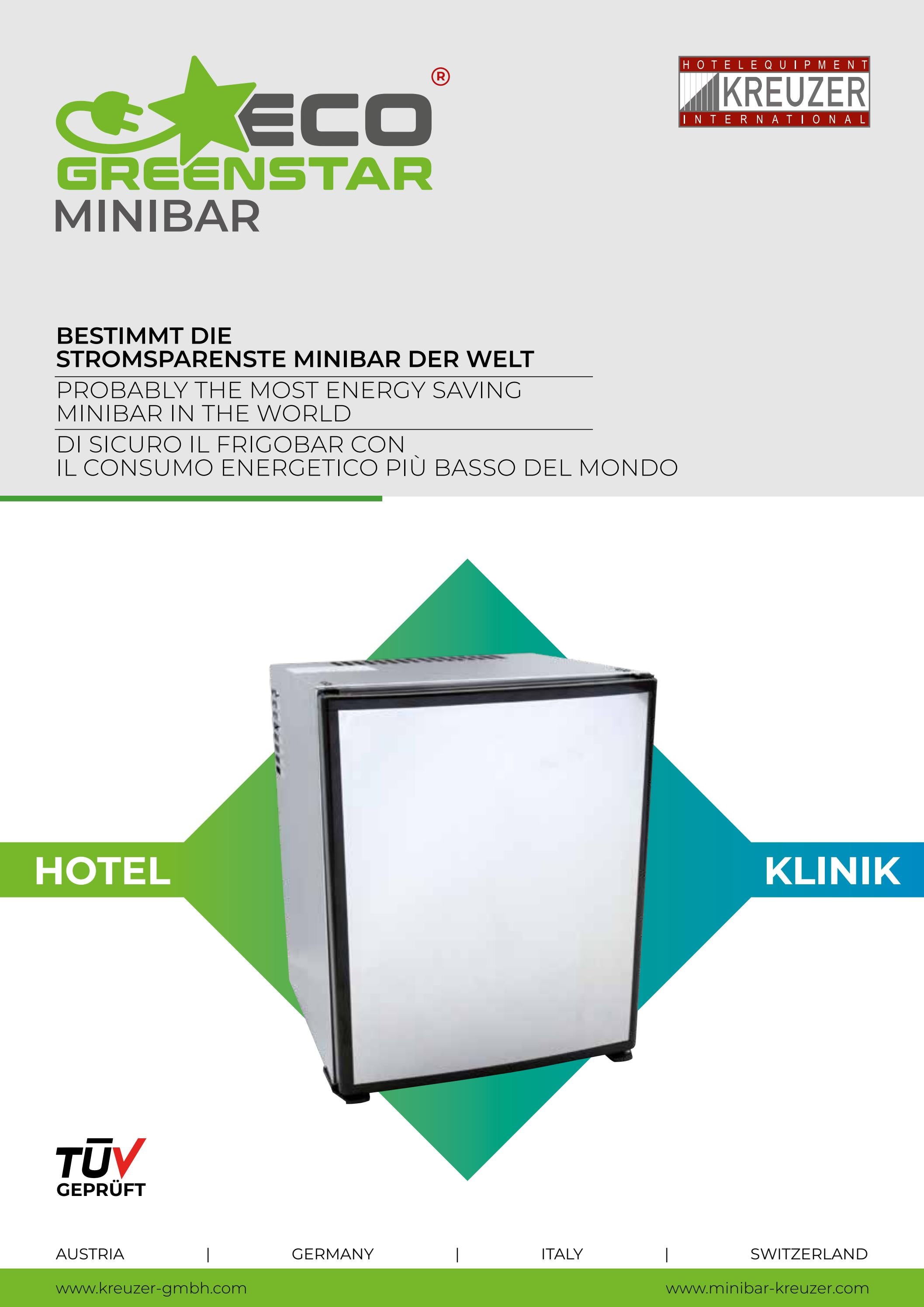 Eco Greenstar Minibar's by Kreuzer International GmbH Issuu
