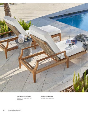 meridienmarketingusa 家具目录 · Universal: Coastal Living 户外 第 24 页