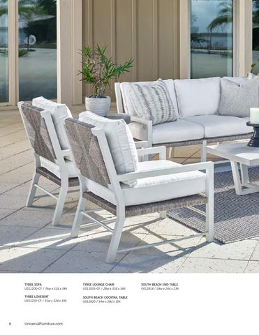 meridienmarketingusa 家具目录 · Universal: Coastal Living 户外 第 6 页