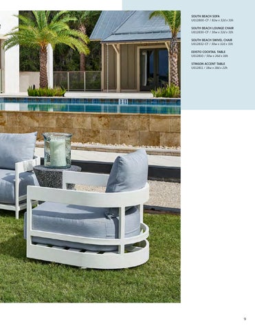 meridienmarketingusa 家具目录 · Universal: Coastal Living 户外 第 9 页