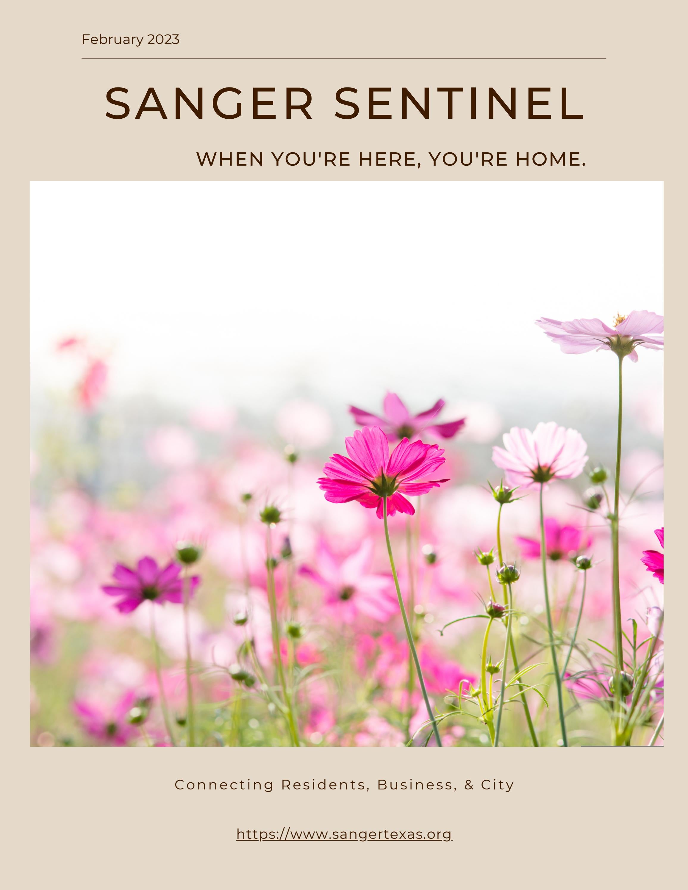 Sanger, Texas Sentinel, February 2023 by CityofSangerTX Issuu