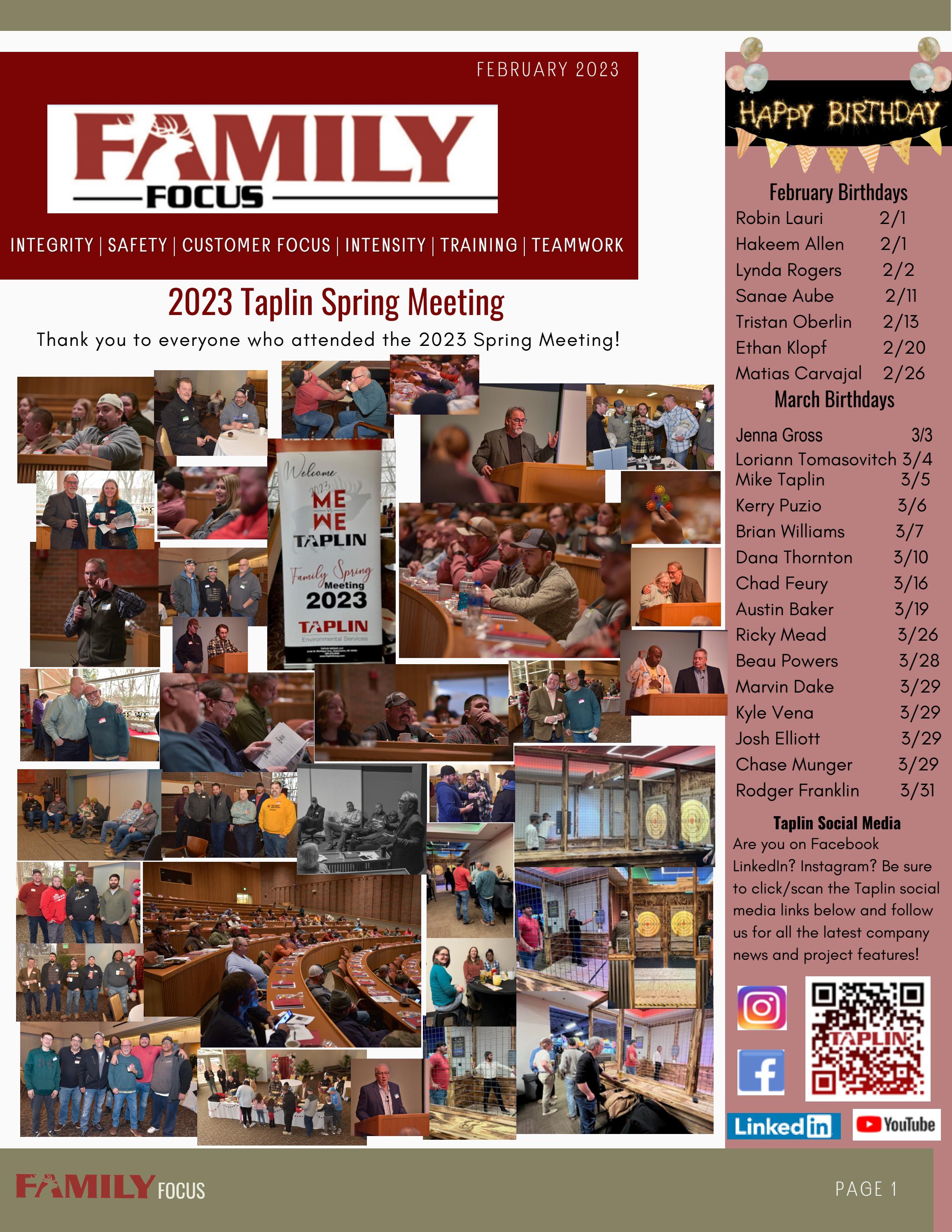 February 2023 Taplin Family Focus by TaplinGroup Issuu