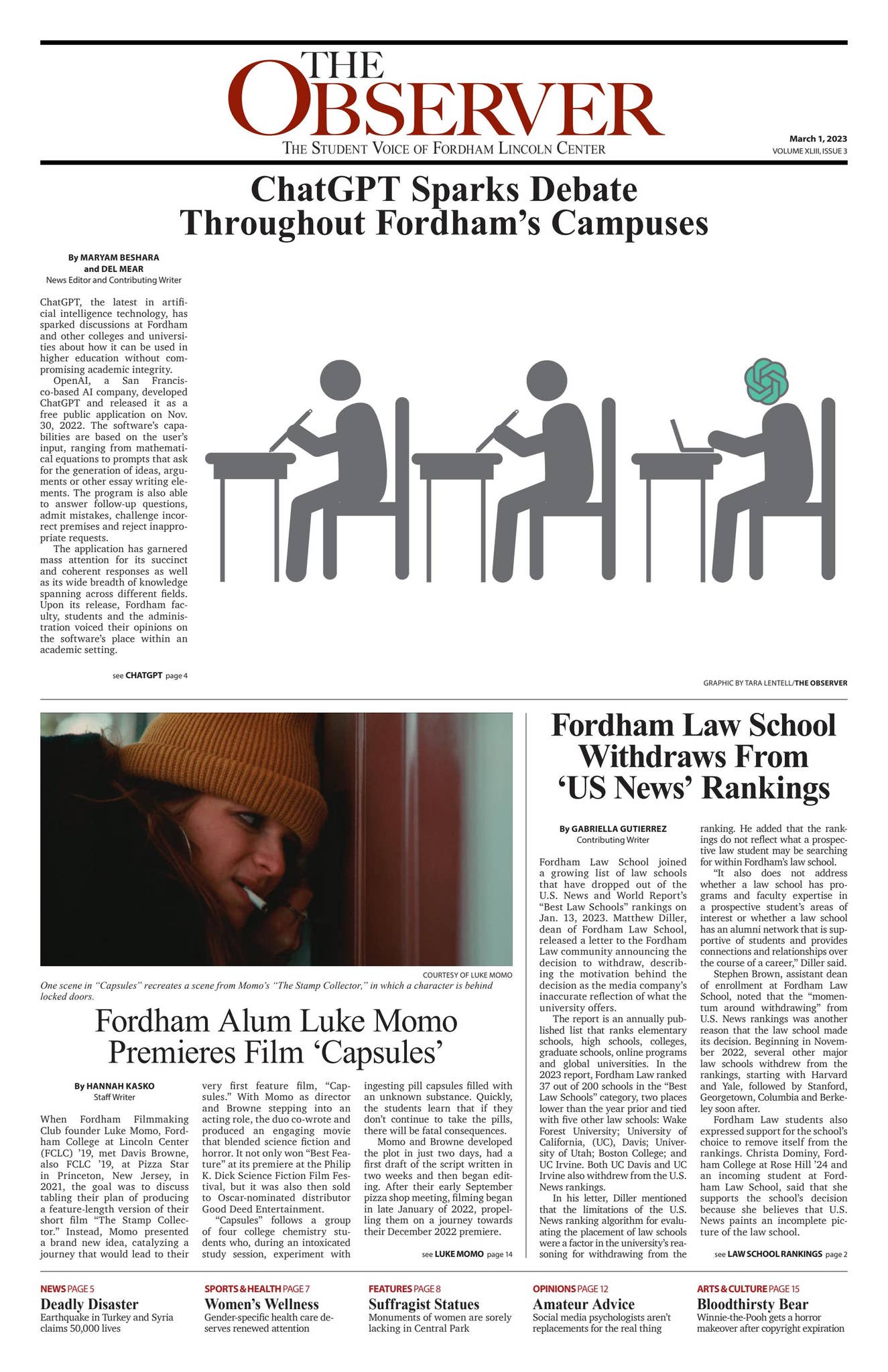 Observer Issue 3 Spring 2023 by Fordham Observer - Issuu, image size:1325x2048