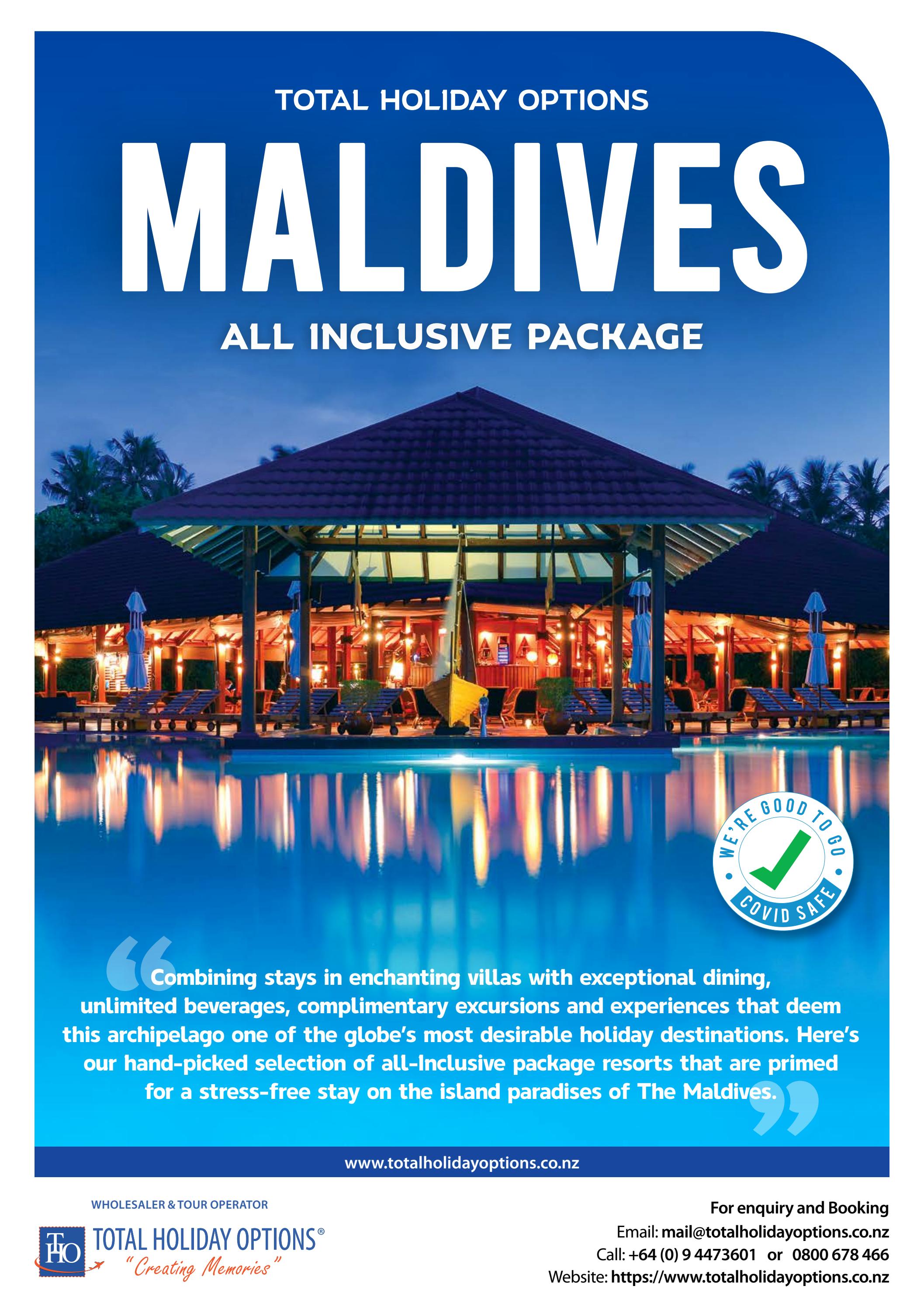 All Inclusive Maldives Promo 2023_NZ by TOTAL HOLIDAY OPTIONS - Issuu