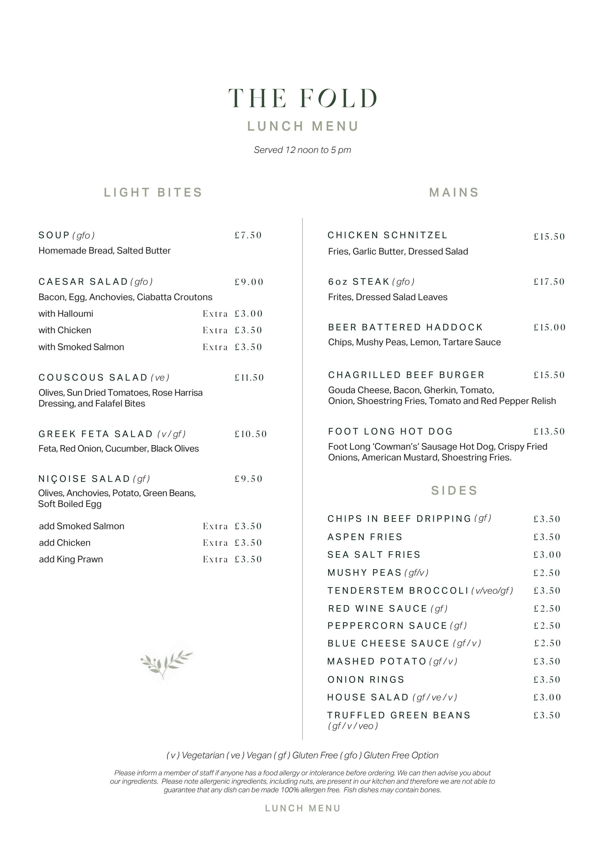 New Menu March by myttonfoldhotel Issuu