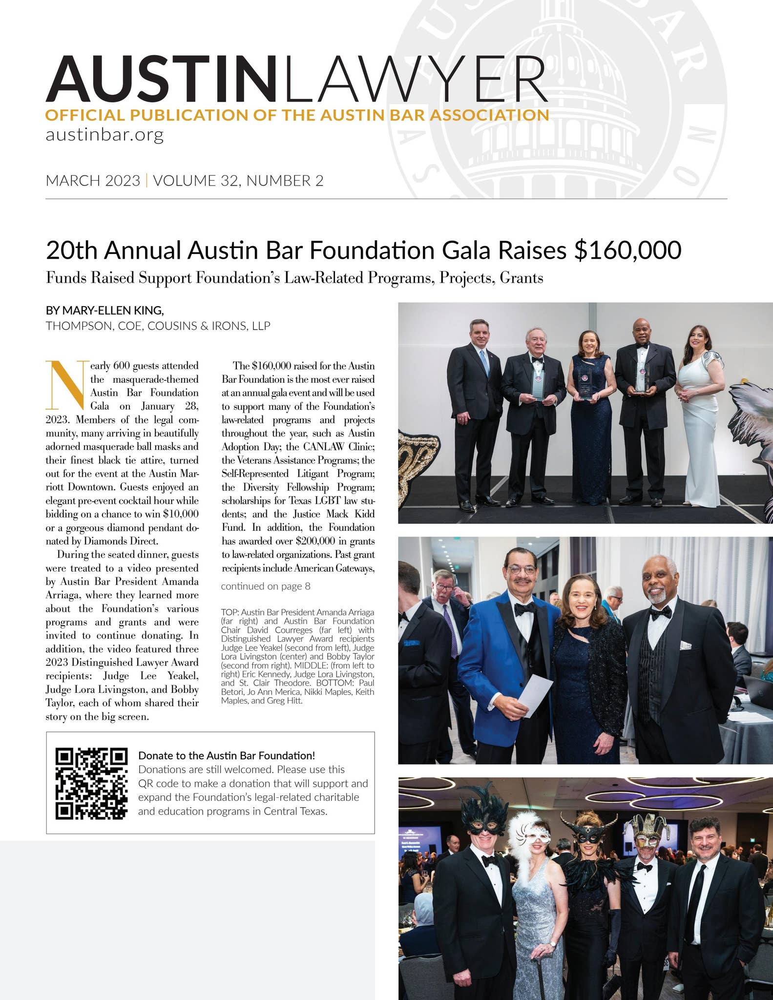 Austin Hanlin Austin Lawyer, March 2023 by Austin Bar Association - Issuu