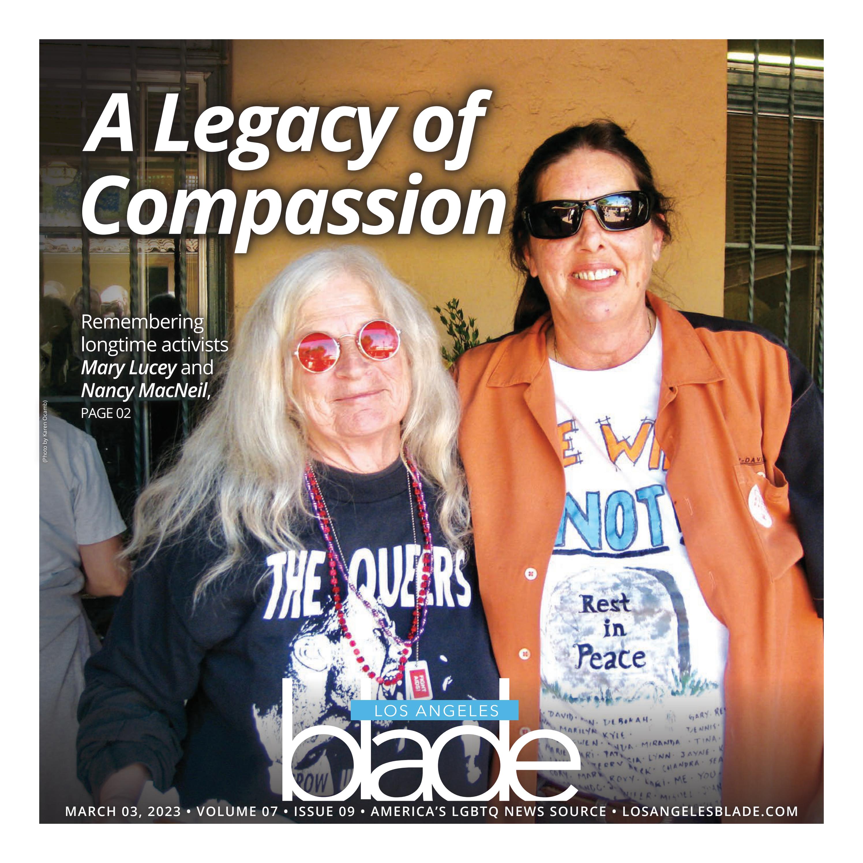 Los Angeles Blade, Volume 07, Issue 09, March 03, 2023 by Los Angeles Blade  - Issuu