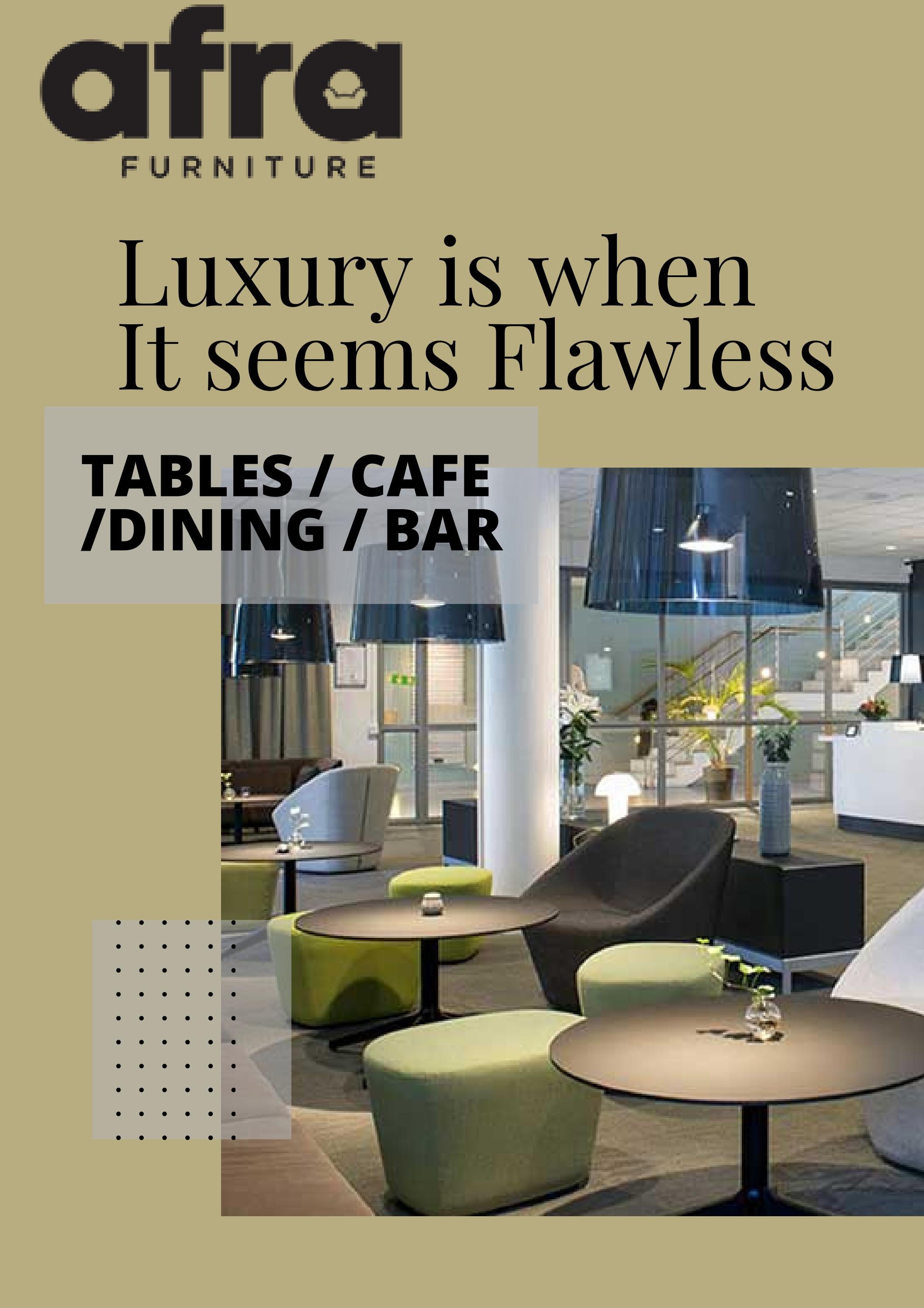 Modern Commercial Furniture Products | Afra Furniture by ...