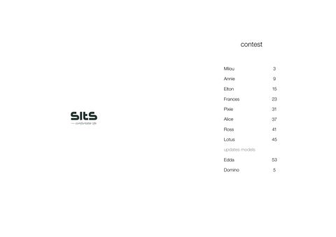 SITS 家具目录 · New arrivals 2023 第 2 页