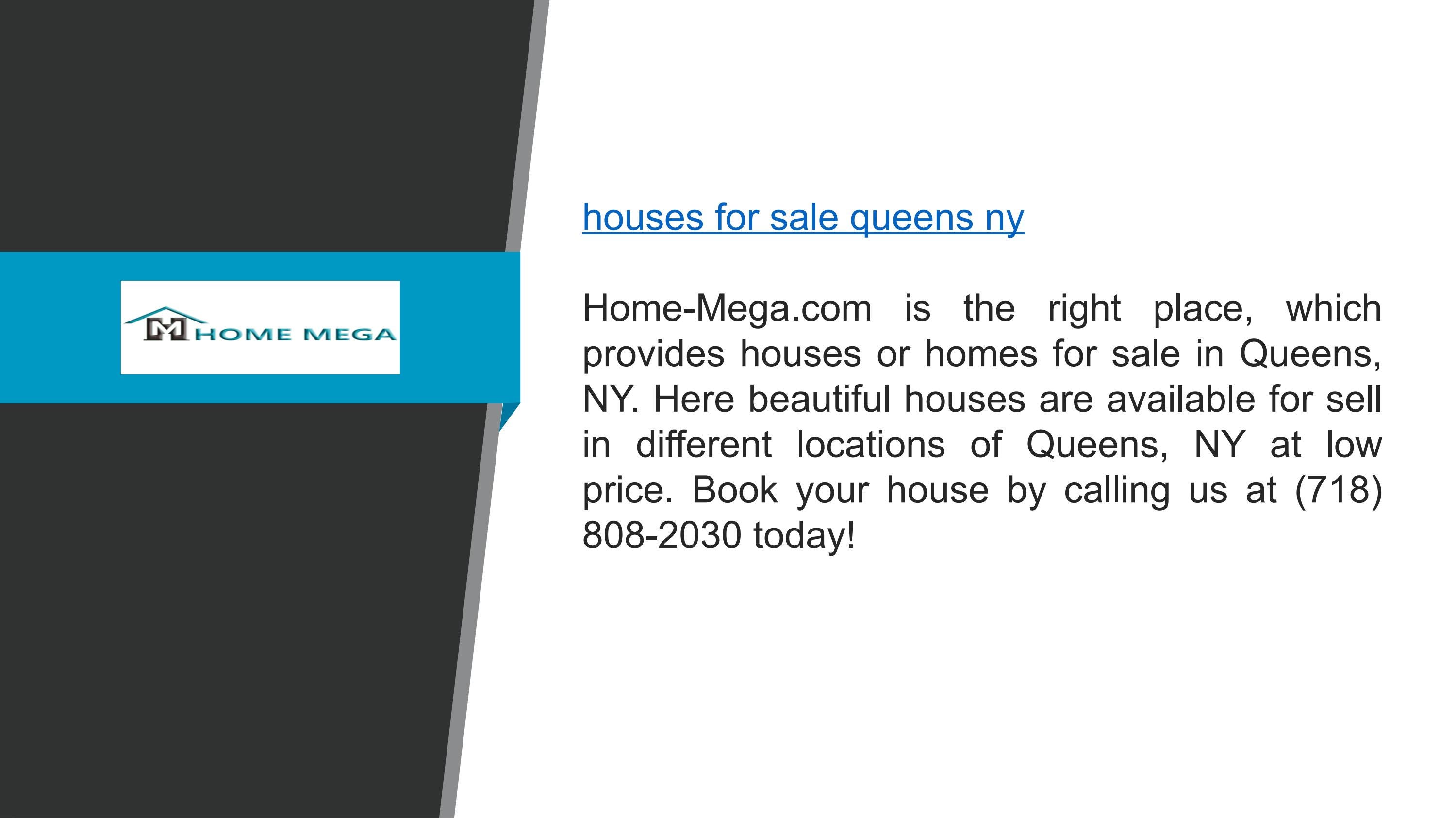 Houses or Homes for Sale in Queens, NY by Home Mega Management Issuu
