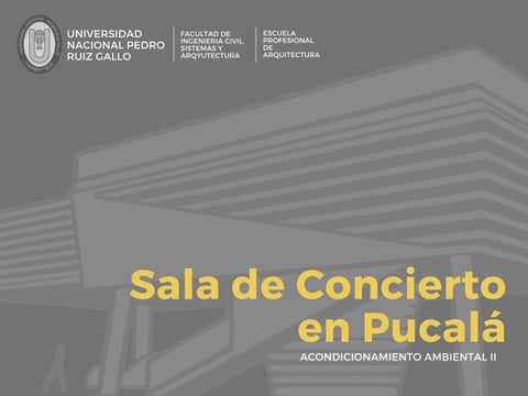 Brchure- Sala de concierto en Pucalá by Jose Fernando Sales Flores - Issuu