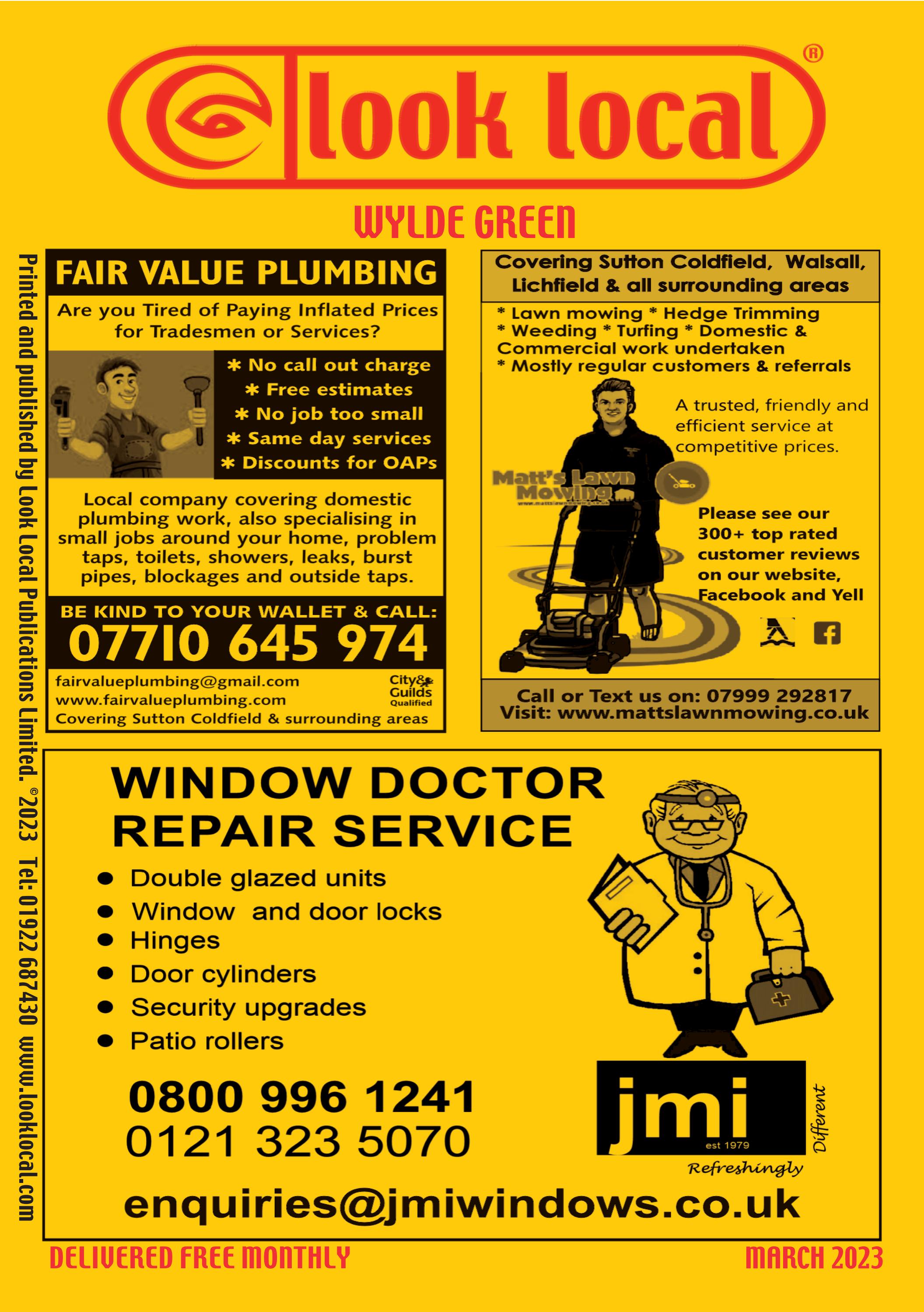 Wylde Green March 23 by Look Local Issuu