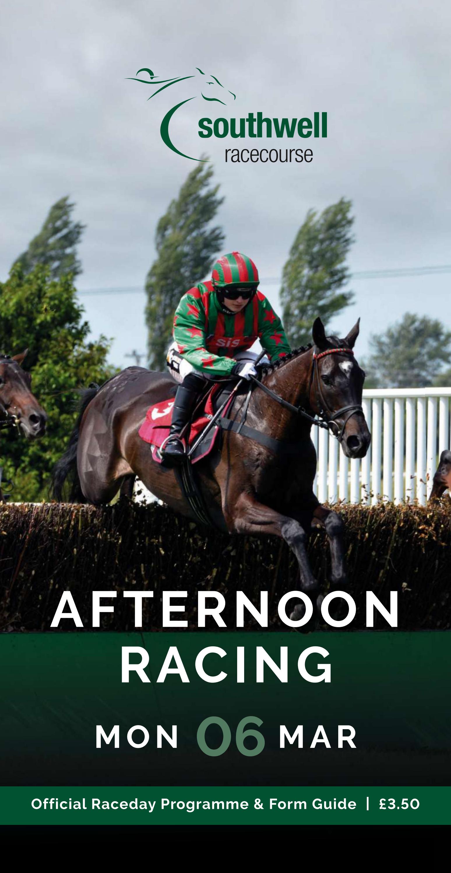 Southwell Racecard Monday 6th March by Arena Racing Company Issuu