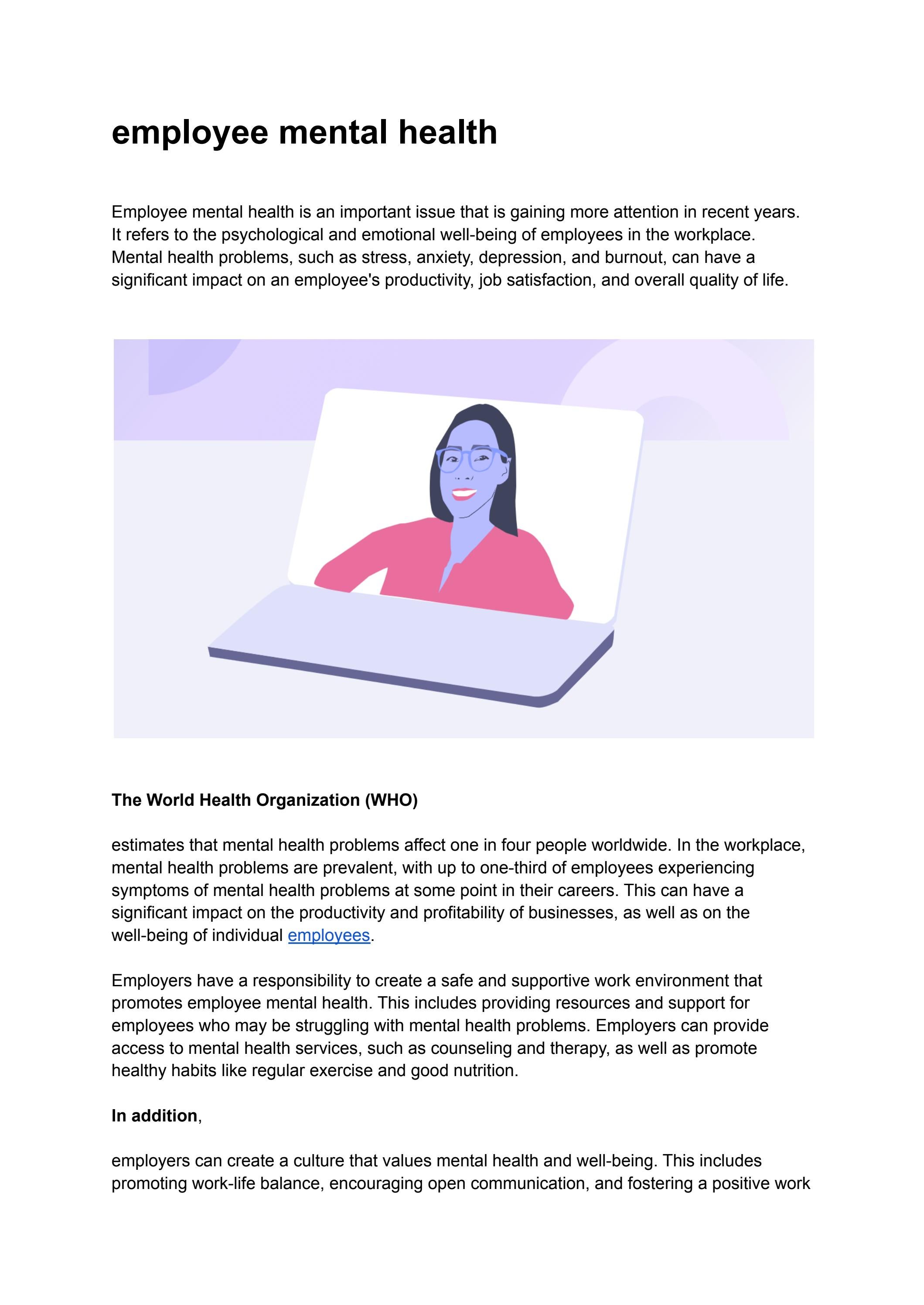 employee mental health by Listín Diario Issuu