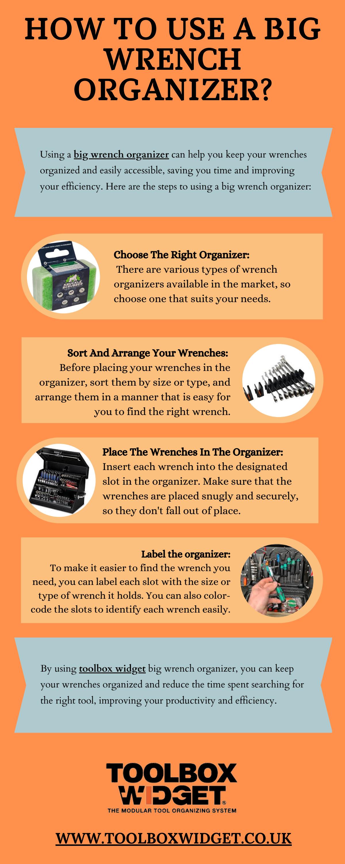 How to use a big wrench organizer? by Toolbox Widget AU Issuu