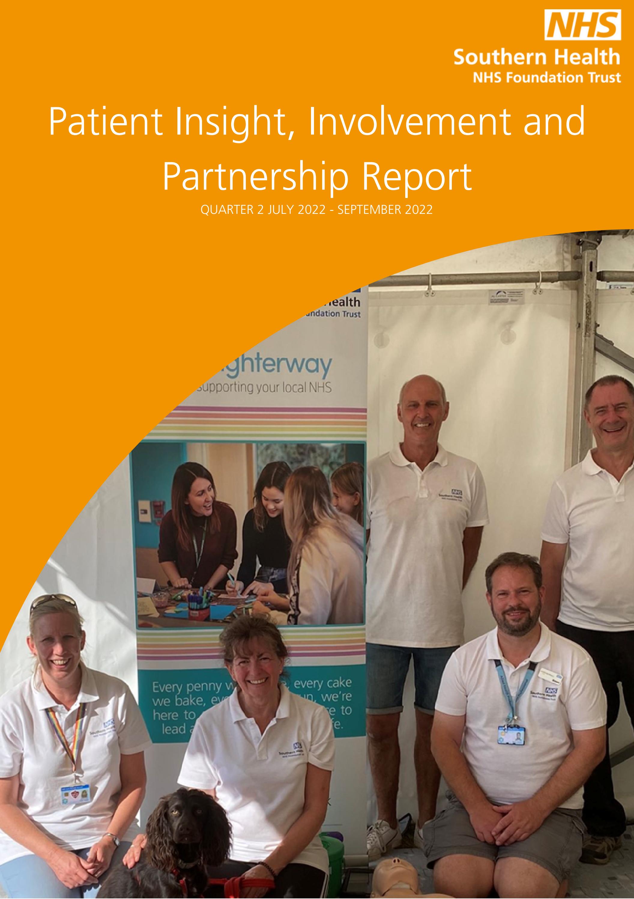 Quarter 2 Patient Insight Report by Southern Health NHS Foundation ...