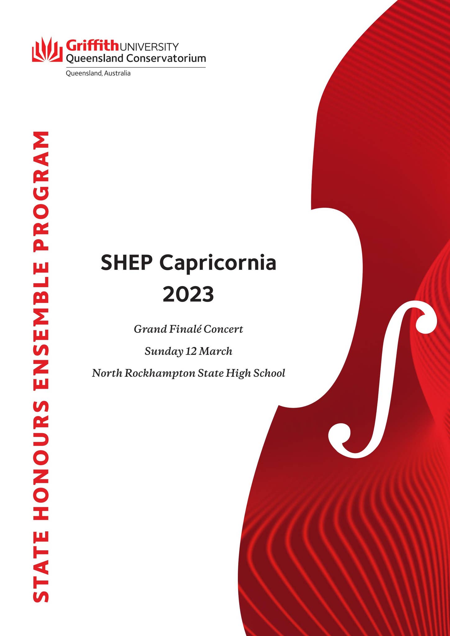 Shep Program Qld SHEP Capricornia 2023 Program by Queensland Conservatorium Griffith ...