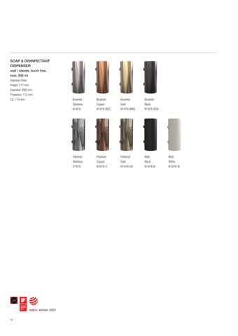 FROST Soap × Disinfectant Dispenser 第 12 页