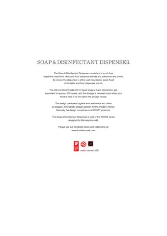 FROST Soap × Disinfectant Dispenser 第 3 页