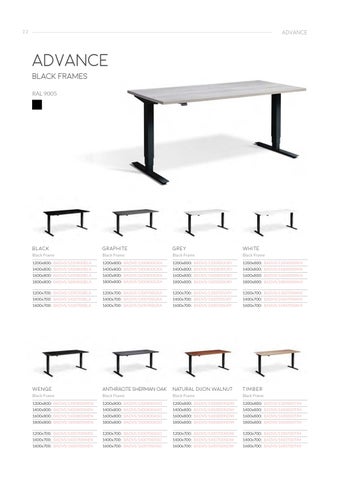 Lavoro Design Height Adjustable Desks 第 22 页