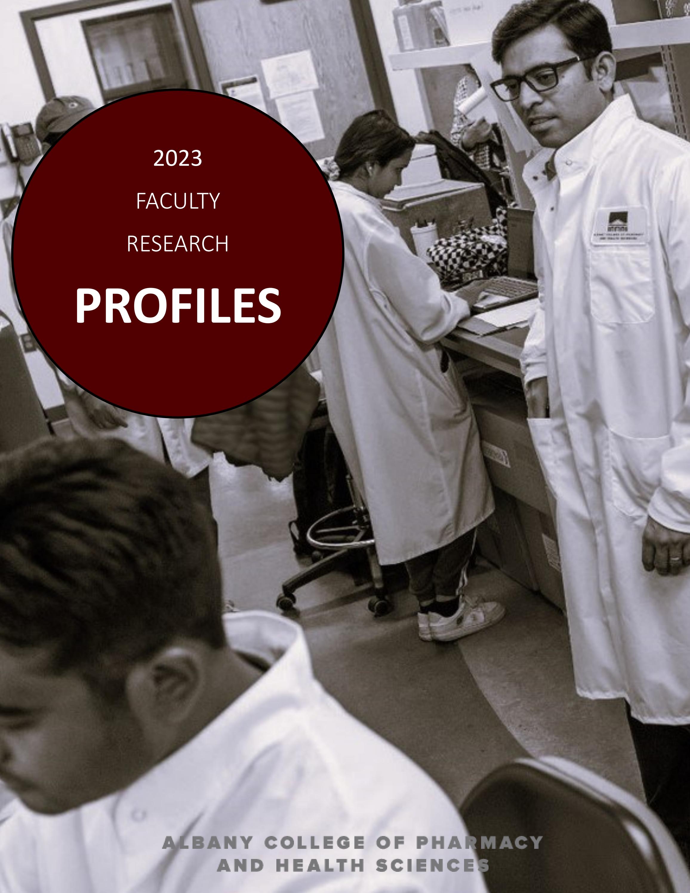 ACPHS 2023 Faculty Research Profiles by Albany College of Pharmacy and