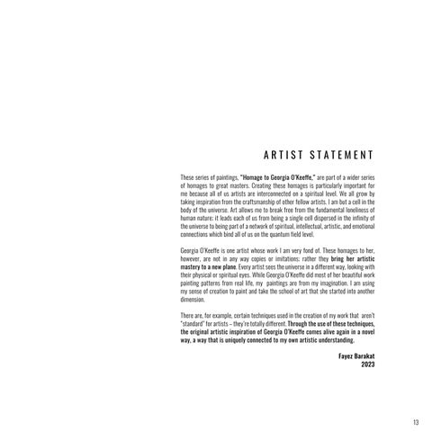 Homage to Georgia O'Keeffe 第 2 册 册 第 13 页