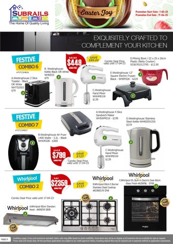 Subrails Furniture Centre Subrails Easter Joy Deals 家具目录 第 12 页