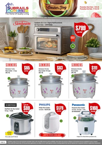 Subrails Furniture Centre Subrails Easter Joy Deals 家具目录 第 24 页