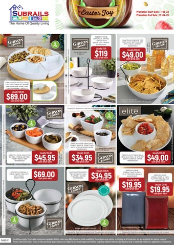 Subrails Furniture Centre Subrails Easter Joy Deals 家具目录 第 8 页