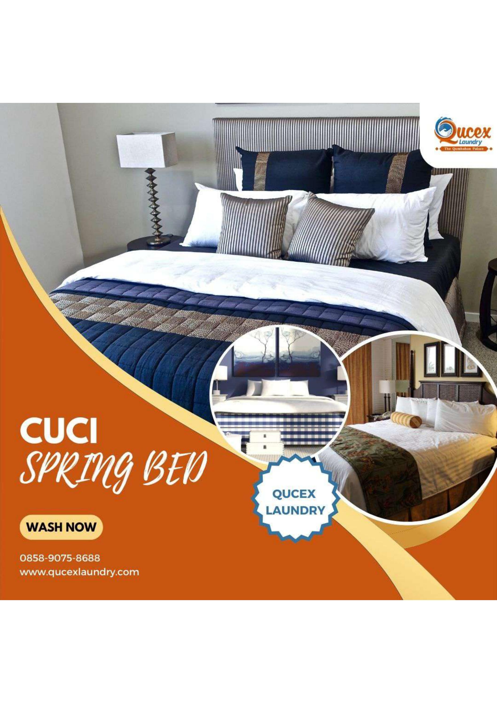 LAUNDRY BED COVER CIBINONG BOGOR HUB 085890758688 by Laundry