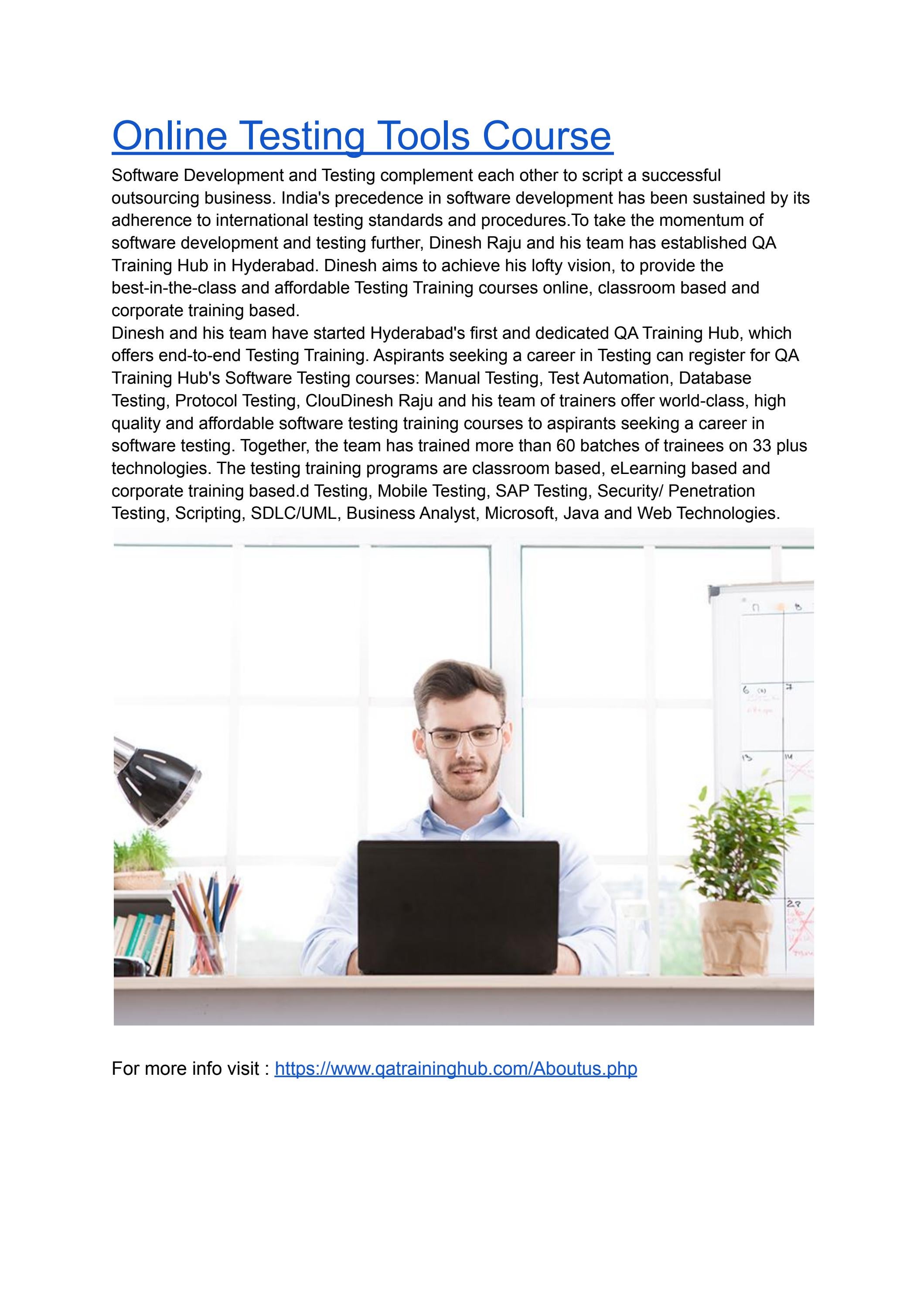 Online Testing Tools Course by startupiconsdm Issuu