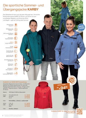 GOOD BOY 法文 ühling/Sommer Kollektion 2023 Die Bekleidung für Hundehalter - Weil Hunde drauß 英文 lieben. 第 4 页