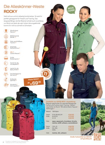 GOOD BOY 法文 ühling/Sommer Kollektion 2023 Die Bekleidung für Hundehalter - Weil Hunde drauß 英文 lieben. 第 6 页