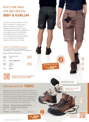 GOOD BOY 法文 ühling/Sommer Kollektion 2023 Die Bekleidung für Hundehalter - Weil Hunde drauß 英文 lieben. 第 9 页