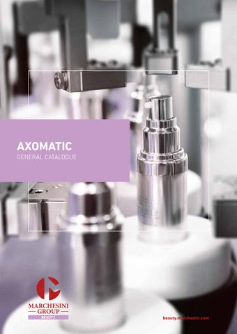 Axomatic - General Catalogue by Marchesini Group - Issuu