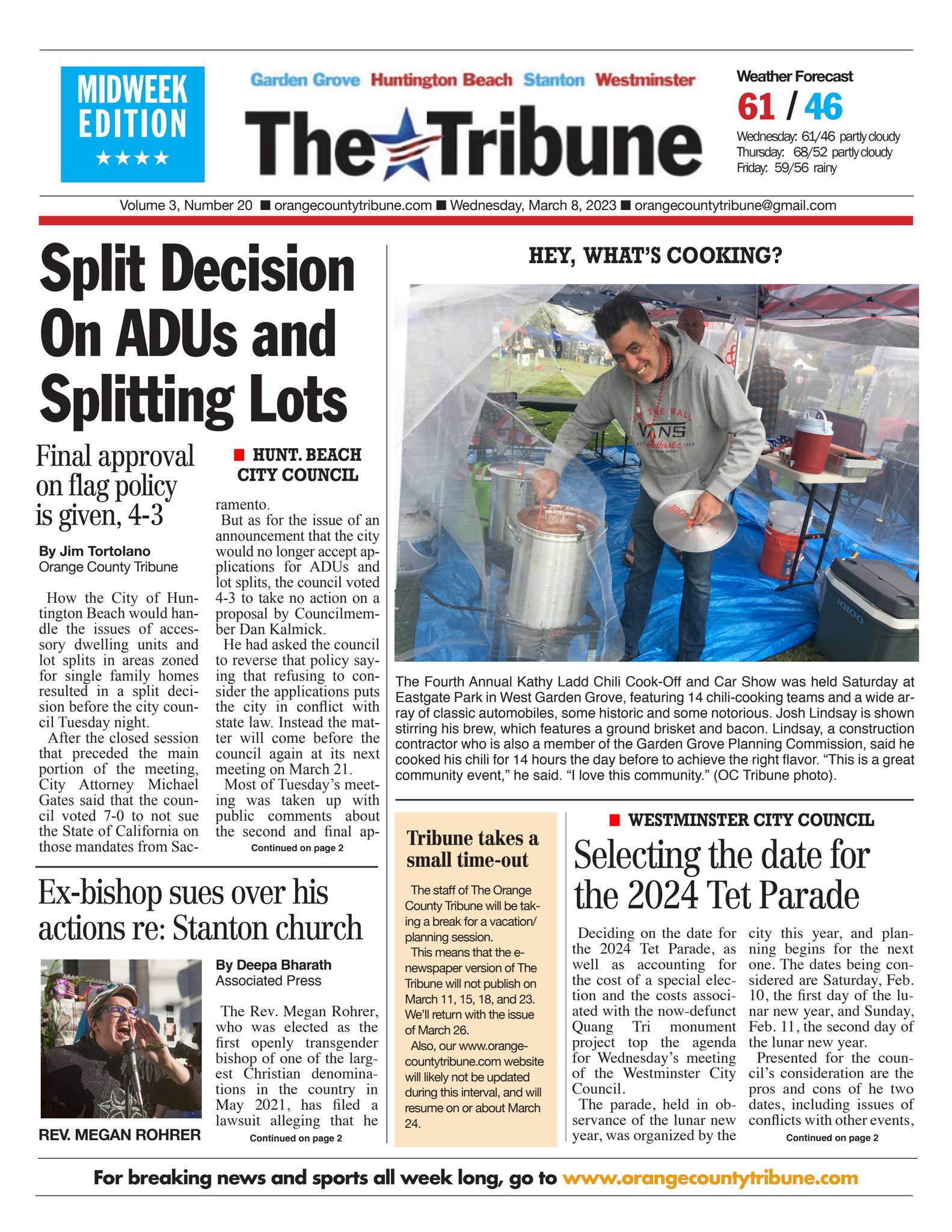 The Orange County Tribune March 8, 2023 by orangecountytribune - Issuu