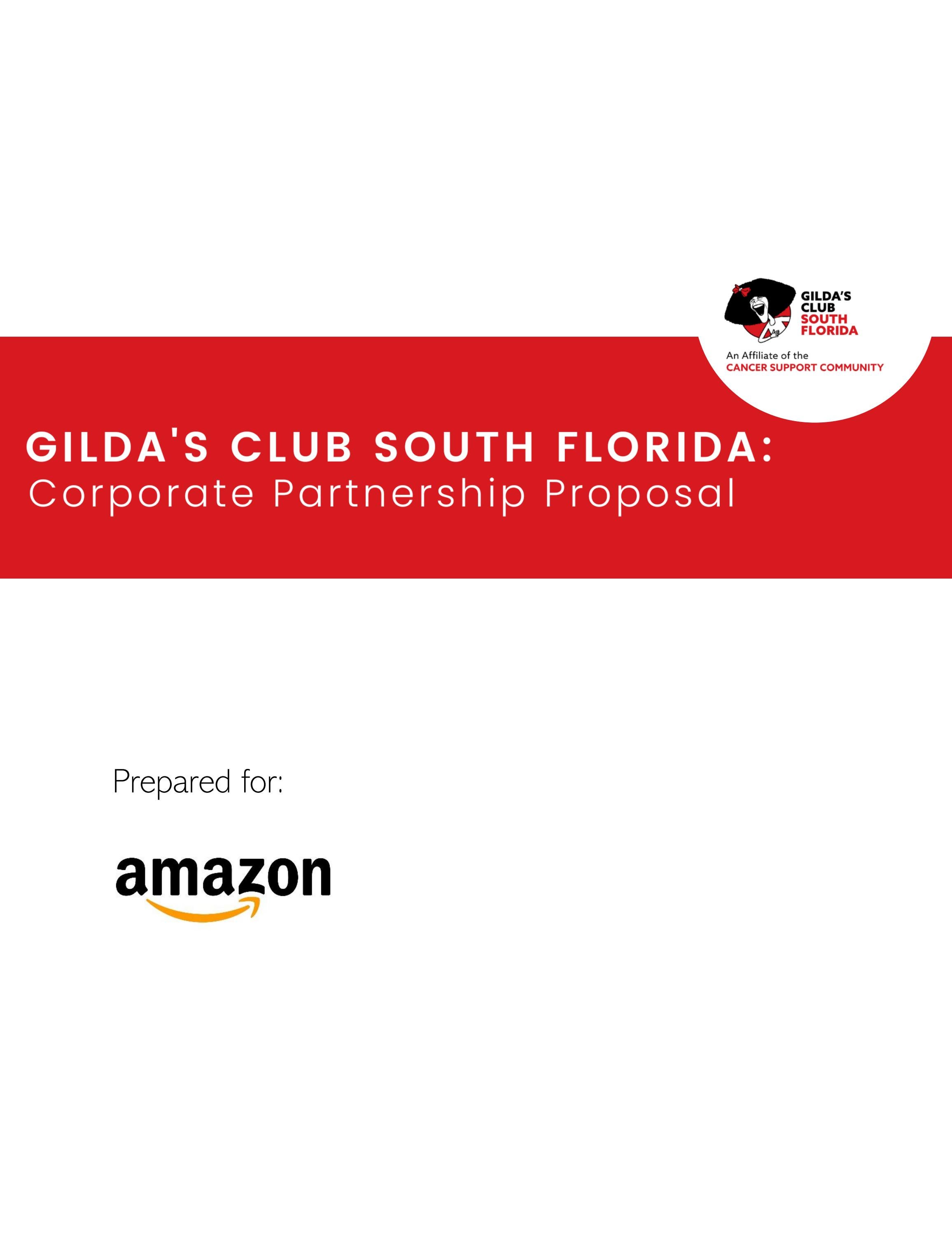 Amazon Corporate Partnership Proposal by Issuu