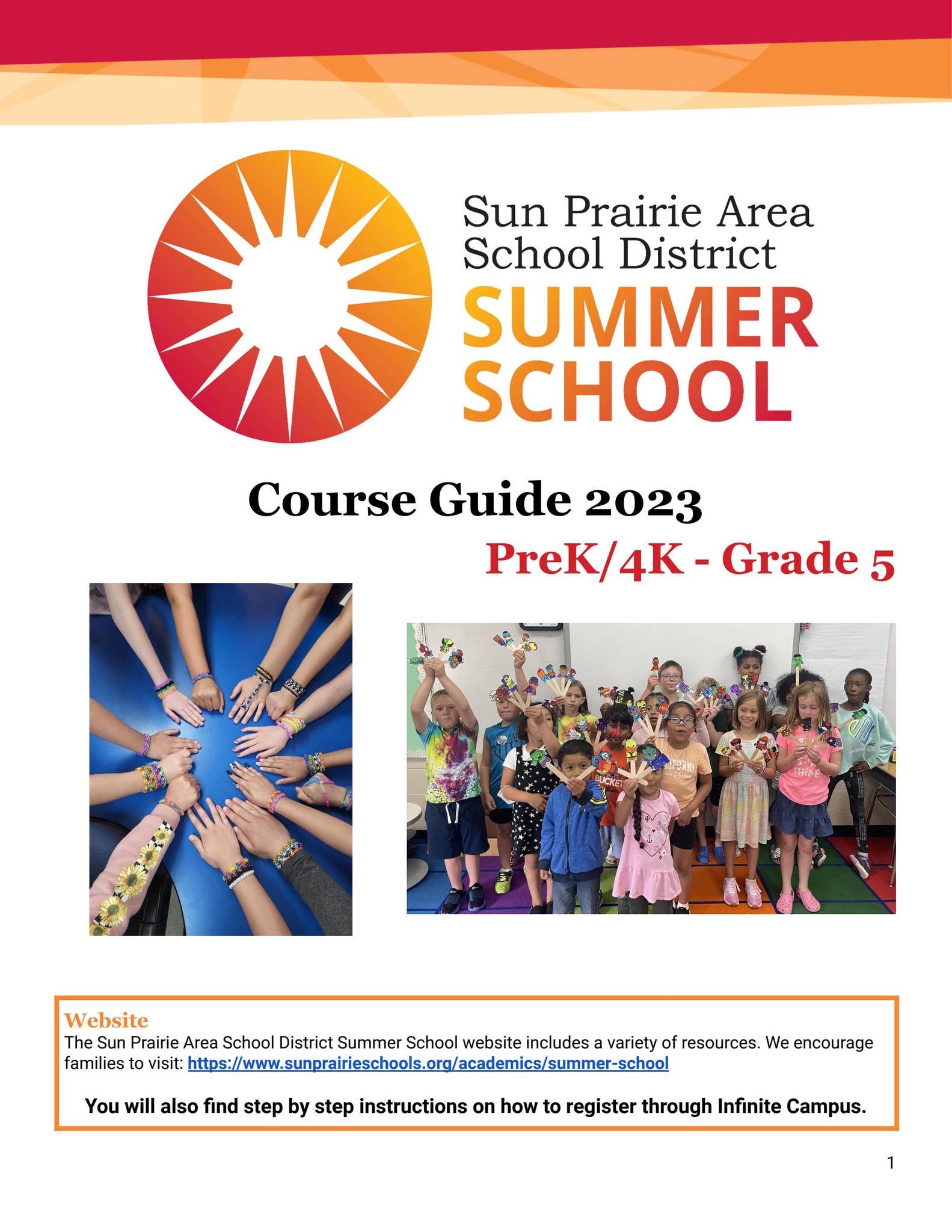 Summer School 2023 Elementary Course Guide by sunprairieschools - Issuu