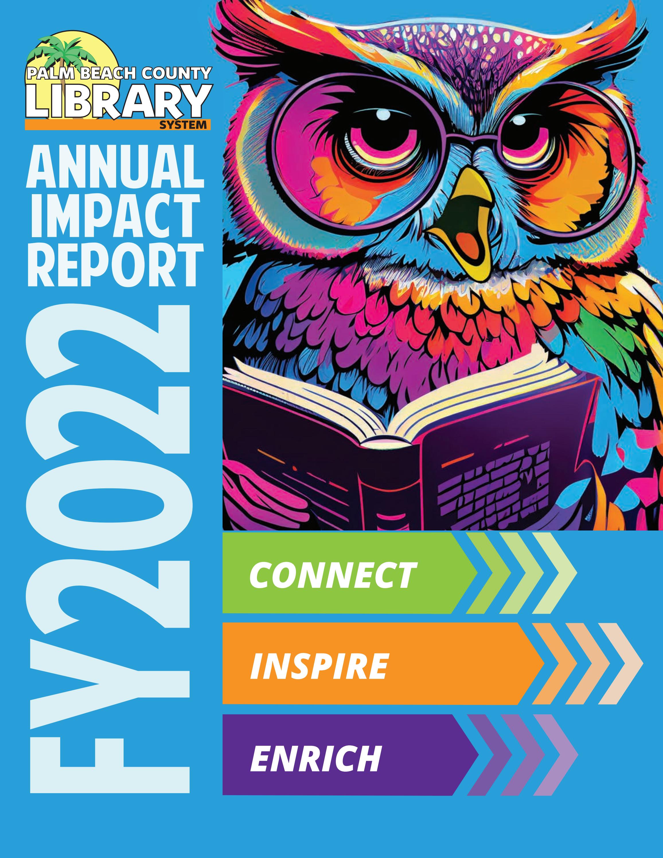 Annual Impact Report FY22 Palm Beach County Library System by
