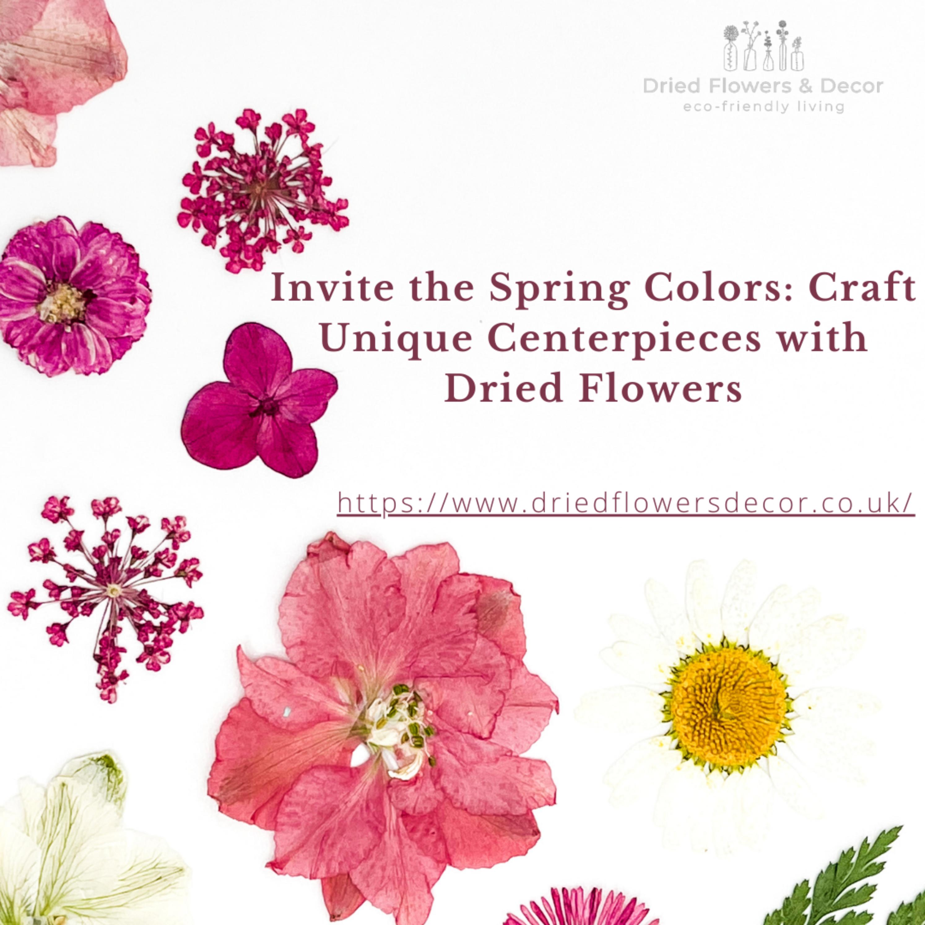 Craft Your Decor this Spring With Dried Flowers by Daisy DFD - Issuu