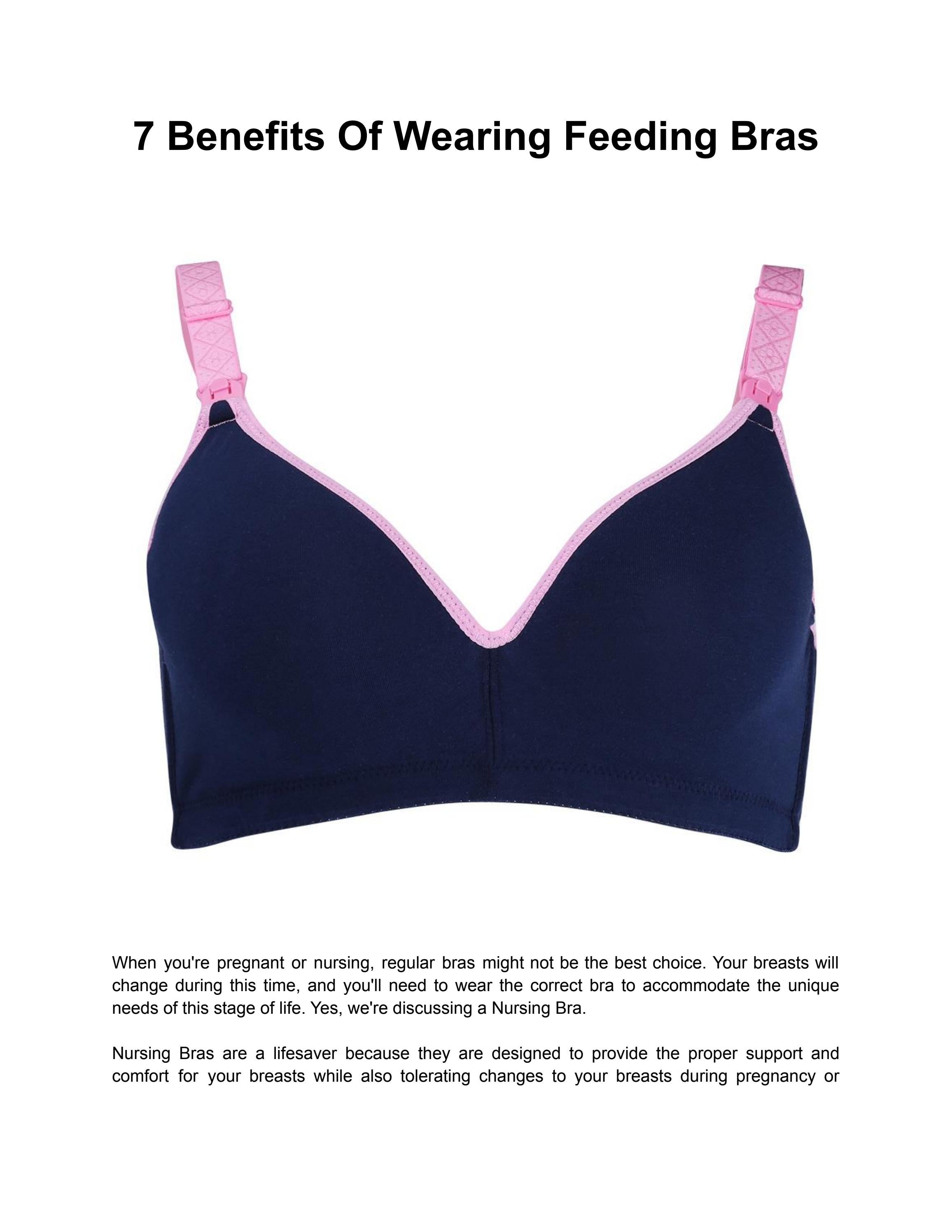 7 Benefits Of Wearing Feeding Bras by Eknath Joshi Issuu