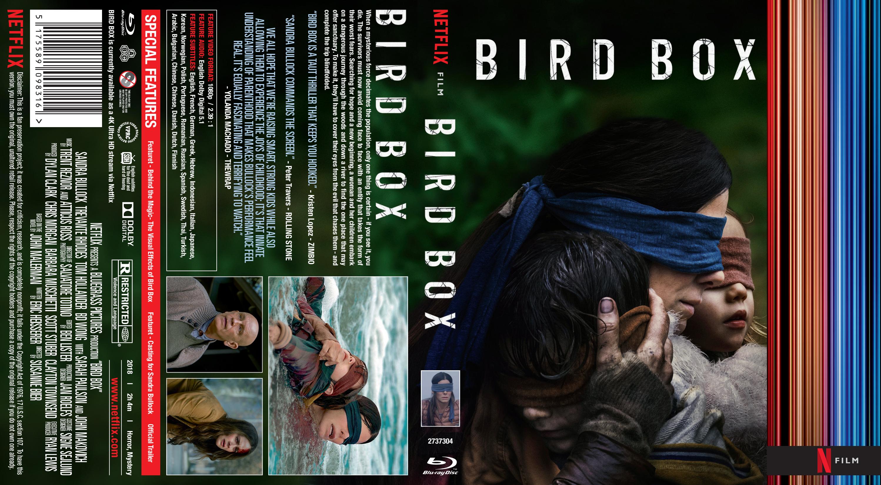 Bird Box Blu Ray Artwork by Dave Simkiss Issuu