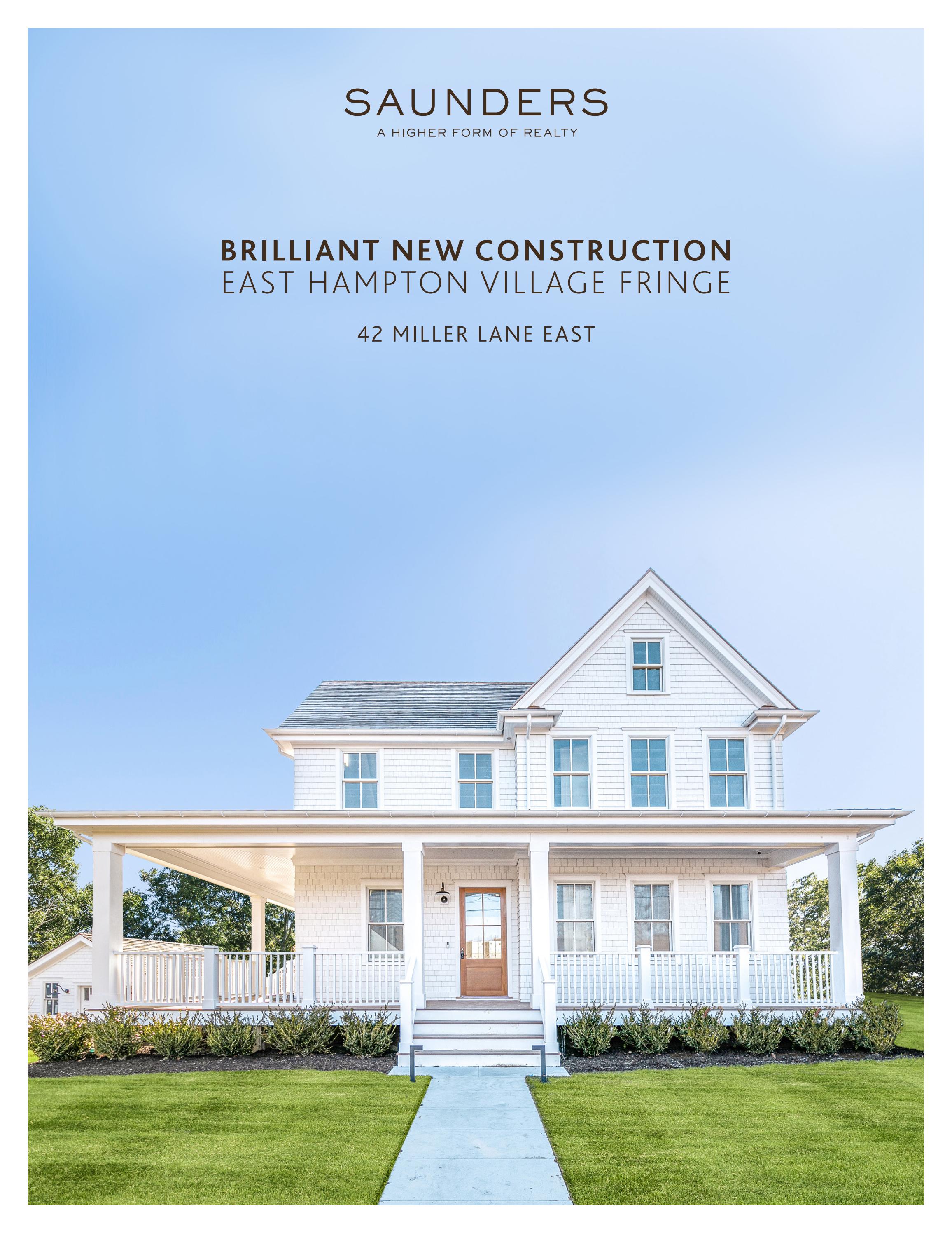42 Miller Lane East, East Hampton by Saunders & Associates Issuu