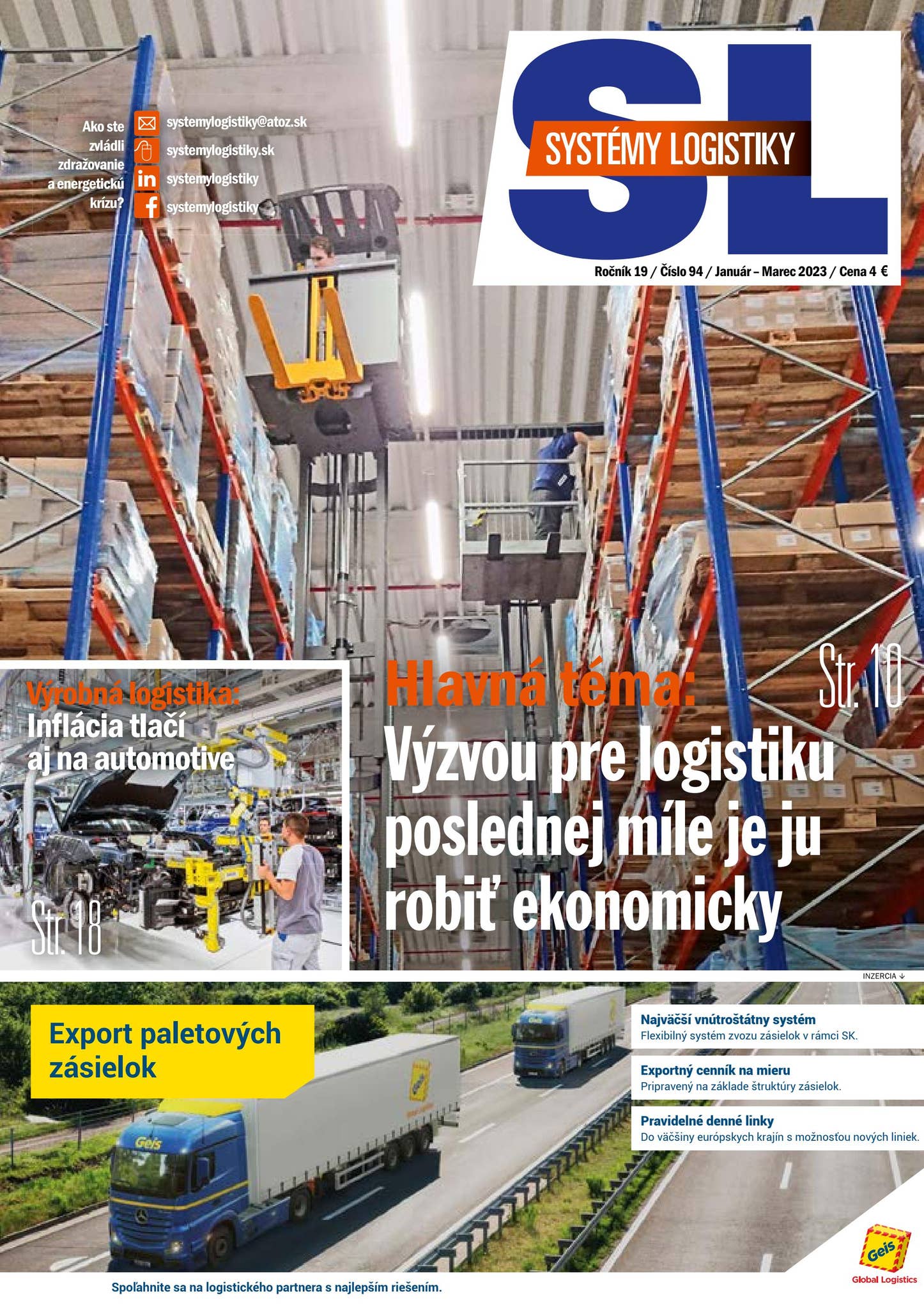 Systémy Logistiky Sk 94 by Atoz Logistics - Issuu