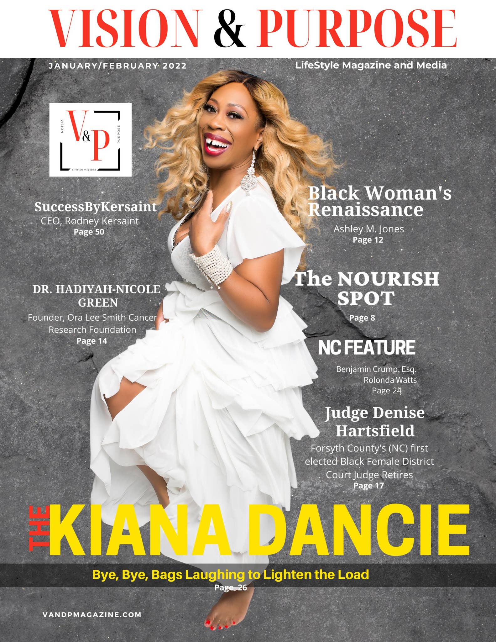 Vision & Purpose LifeStyle Magazine January/February 2022 by